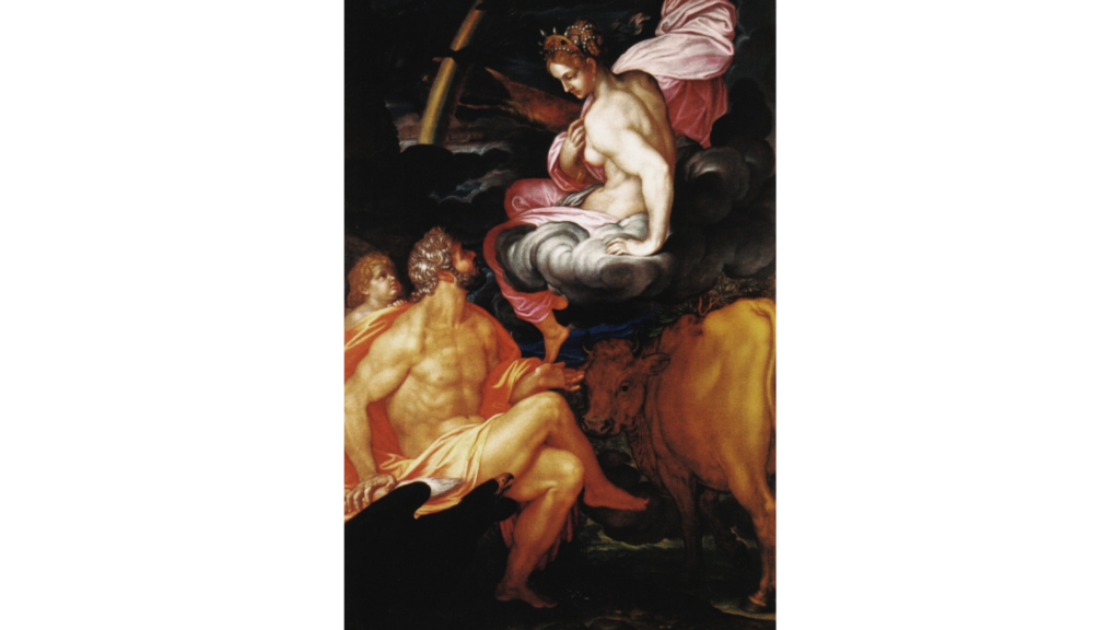 Jupiter and Io
Giovanni Ambrogio Figino
Public Domain (Wikimedia Commons)