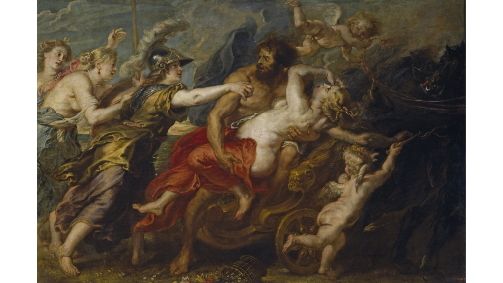 The Rape of Proserpina (Peter Paul Rubens, 1636–1638) Public Domain / Image: Wikimedia Commons (curid=30382658)