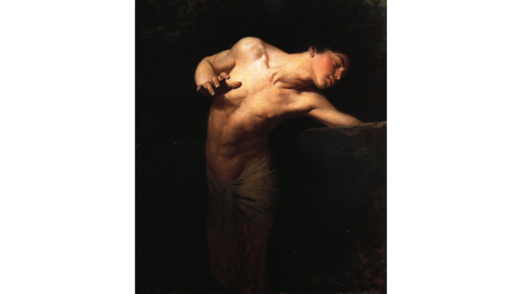 Narcissus Public Domain
Image by Gyula Benczúr / Wikimedia Commons (File: 307503)