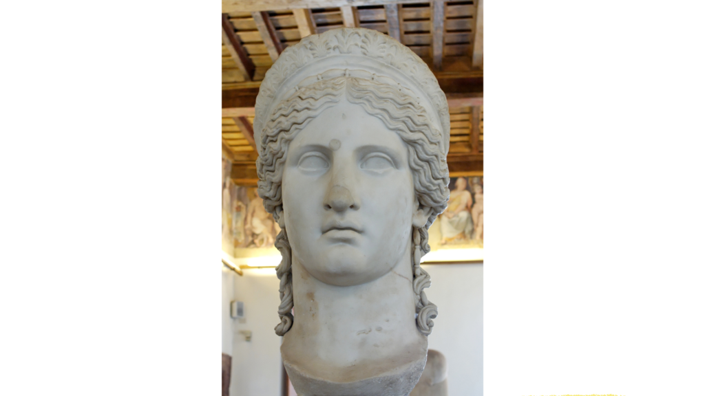 ヘラの頭部（ローマ、ルドヴィジ・コレクション）