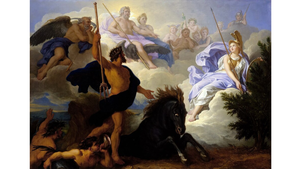 アテナとポセイドンの争い - アテネの守護神を巡る競争