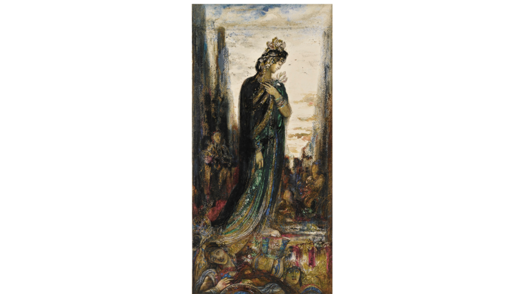 Gustave Moreau, public domain, via Wikimedia Commons.