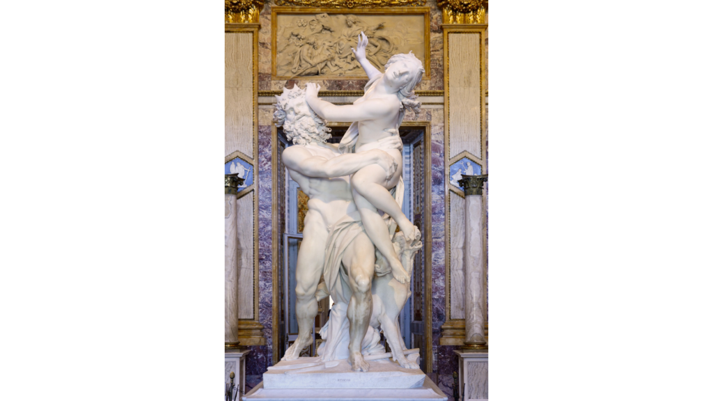 The Rape of Proserpina (1621–1622), by Gian Lorenzo Bernini — CC BY-SA 4.0
— Image by Alvesgaspar / Wikimedia Commons(curid=43569142)