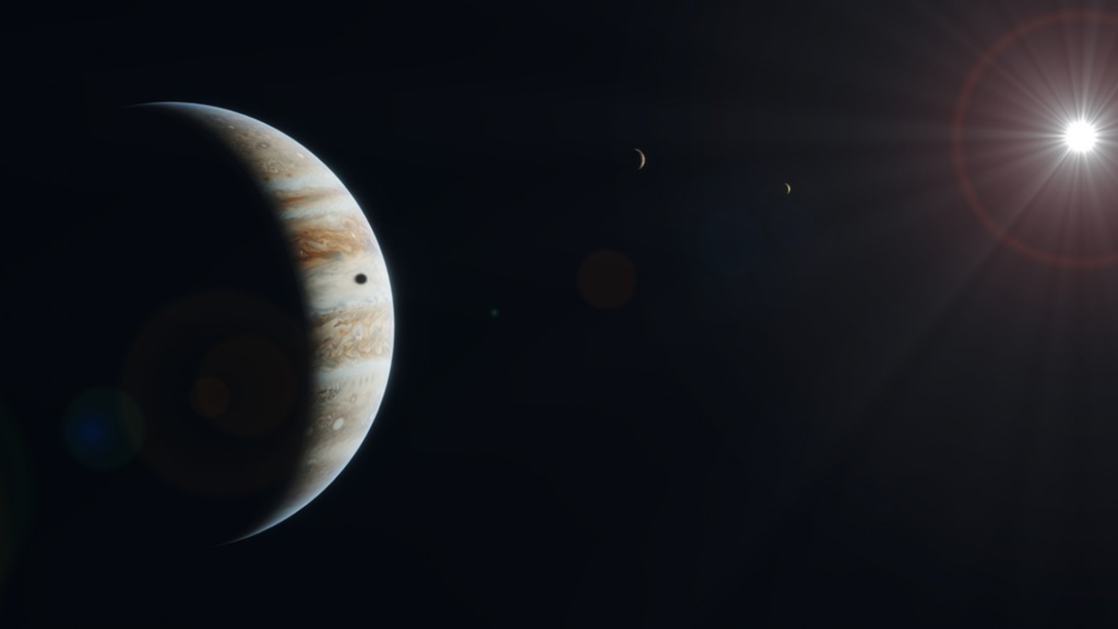 夜空に輝く木星、12年かけて天空を巡る智慧の星