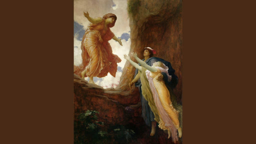 デメテルとペルセポネ、四季誕生の神話、ギリシャ神話の乙女座