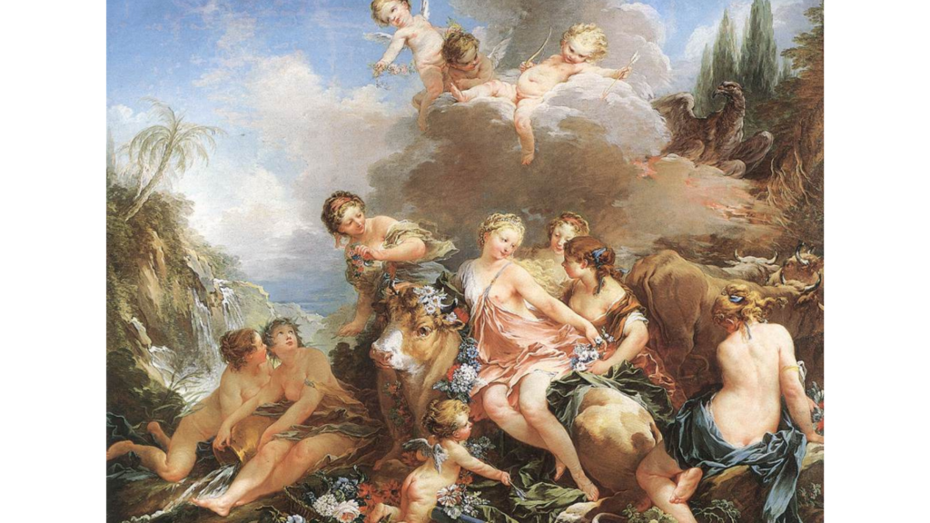 美しき白い牡牛