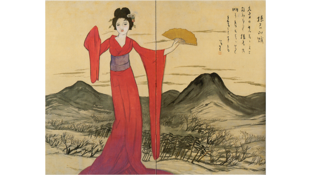 Takehisa Yumeji, from “Takehisa Yumeji: Life and Works” by Akiko Ogawa, 2009, Public Domain, via Wikimedia Commons